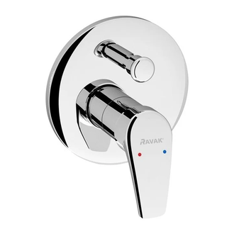 Смеситель скрытого монтажа Ravak Neo с переключателем (X070020) фото 1 Aquada.com.ua
