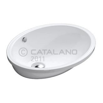 Раковина всраиваемая под столешницу Catalano Canova Royal 52 х 42 мм (1SO5200) фото 1 Aquada.com.ua