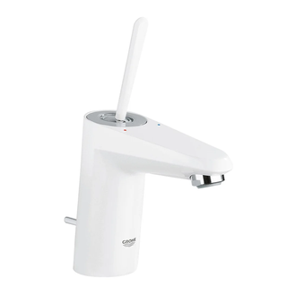 Смеситель для раковины Grohe Eurodisc Joy (цвет - хром/белый) (23425LS0) фото 1 Aquada.com.ua