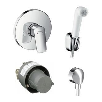 Гігієнічний душ Hansgrohe Logis з душовою лійкою, білий / хром (3A101219)