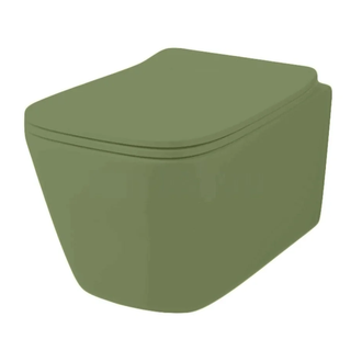 Унітаз підвісний Artceram A16 безободковий 36x52, verde salvia ASV003 44; 00 (ASV003 44;00)