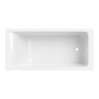 Geberit Selnova Square Ванна акрилова 160x75, біла (554.383.01.1)