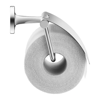 Бумагодержатель без крышки Duravit Starck T (цвет - хром) (0099401000) фото 1 Aquada.com.ua