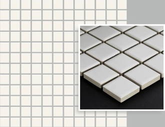 Мозаїка пресована Albir Bianco (2,3x2,3) 29,8x29,8 код 8712 Ceramika Paradyz (M-P-298X298-1-ALBI.BI---2)