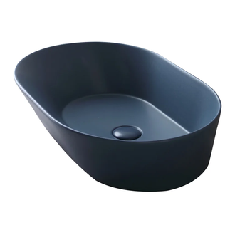Раковина накладная на столешницу Simas Wave 60 х 42 см, navy matt (WA 02 navy matt) фото 1 Aquada.com.ua