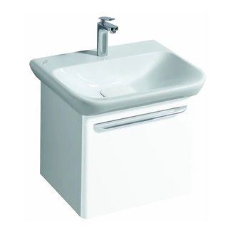 Тумба под раковину Geberit myDay 495х410х405 мм, матовая (Y824060000) фото 1 Aquada.com.ua