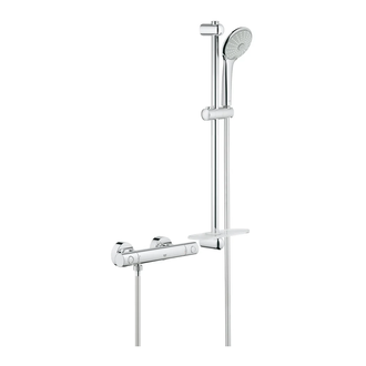 GROHE Термостат для душу 1/2" із душовим гарнітуром Grohtherm 1000 Cosmopolitan M  (34286002) фото 3 Aquada.com.ua