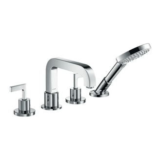 Смеситель на борт ванны Axor Citterio (39446000) фото 1 Aquada.com.ua