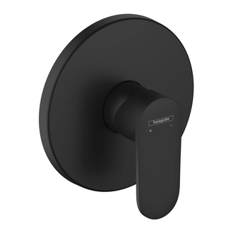 Смеситель для душа Hansgrohe Vernis Blend (цвет - чёрный матовый) (71667670) фото 1 Aquada.com.ua
