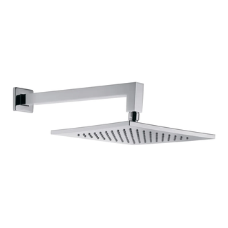 Верхний душ с держателем Imprese Valtice (цвет - хром) 250 х 250 мм (VR-15320 (S)) фото 1 Aquada.com.ua