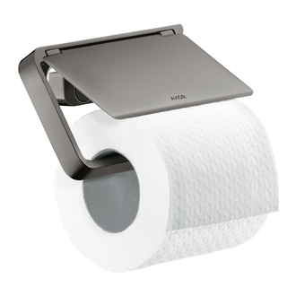 Бумагодержатель с крышкой Axor Universal Accessories (цвет - полированный чёрный хром) (42836330) фото 1 Aquada.com.ua