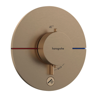Hansgrohe ShowerSelect Comfort S Термостат прихованого монтажу, бронза (15562140)