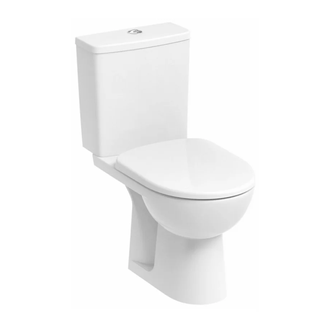 Унитаз-компакт Rimfree (безободковий) Geberit Selnova, с горизонтальным выпуском (без сиденья и бачка) (500.152.01.1+500.266.01.1+500.336.01.1)