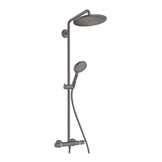 Hansgrohe Croma Select S 280 Душевая система, черный хром (26890340)