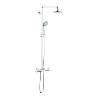 Душова система з термостатом Grohe Euphoria System 180 (ЗАМІНА на 27296003), хром (27296001)