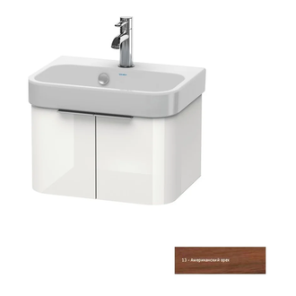 Тумба подвесная 475x350 мм Duravit Happy D.2 дуб европейский (H26268/52) фото 1 Aquada.com.ua