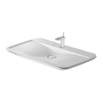 Раковина Duravit Puravida 100х52,5 см (0371100000) фото 1 Aquada.com.ua