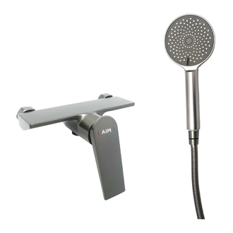 AIM DG08940 Змішувач для душу, сірий (DG08940) (DG08940 gun grey)