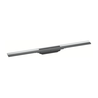 Трап для душа 80 см Hansgrohe RainDrain Flex, хром (56044000) фото 1 Aquada.com.ua