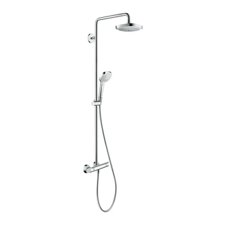 Hansgrohe Croma Select E 180 Душова система, хром/білий (27257400)