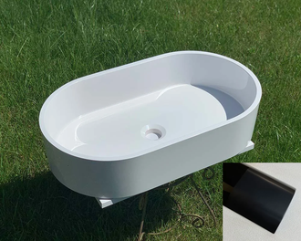 Snail Умывальник «Лиана» А200М Чорний МАТ (172A200M)