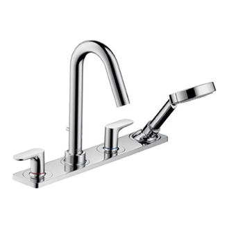 Смеситель на борт ванны Axor Citterio M (34445000) фото 1 Aquada.com.ua