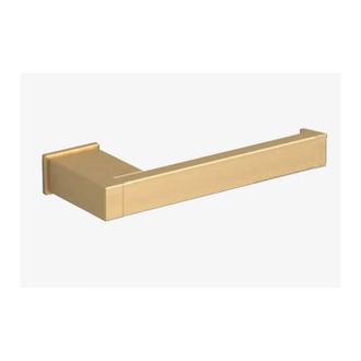 Утримувач туалетного паперу Sonia S-Cube Brushed Gold 157х24х61 мм, золото матове (182138)