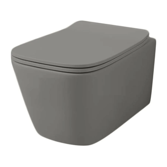 Комплект унітазу підвісного Artceram A16 з кришкою Soft-close, grigio oliva (ASV003 15; 00/ASA001 15; 71) (ASV003 15; 00_ASA001 15; 71)