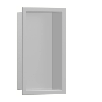 Настенная ниша со встроенной рамой Hansgrohe XtraStoris Original 30 x 15 x 10 см, нержавеющая сталь (56057800) фото 1 Aquada.com.ua