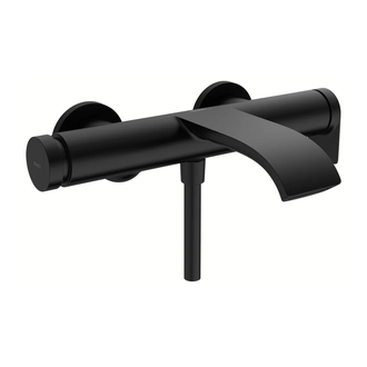 Смеситель для ванны Hansgrohe Vivenis (цвет - чёрный матовый) (75420670) фото 1 Aquada.com.ua