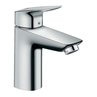 Смеситель для раковины Hansgrohe Logis (цвет - хром), с донным клапаном (711020000) фото 1 Aquada.com.ua