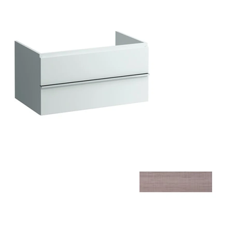 LAUFEN CASE шкафчик 79*52*32/45см, с 2мя выдвижными ящичками, с сифоном, открытый сверху и с тыла, цвет светлый дуб (H4052230755191) фото 1 Aquada.com.ua