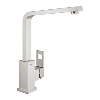 Grohe Eurocube кухонный смеситель, сталь (31255dc0)
