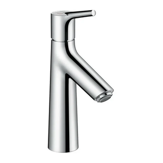 Смеситель для раковины, однорычажный Hansgrohe Talis S (цвет - хром), с донным клапаном (72021000) фото 1 Aquada.com.ua