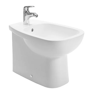 Биде напольное Duravit D-code 56х36 см (22411000002) фото 1 Aquada.com.ua