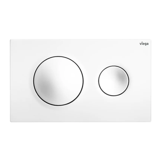 VIEGA PREVISTA панель смыва для унитазов Visign for Style 20, альпийский белый (773793) фото 1 Aquada.com.ua