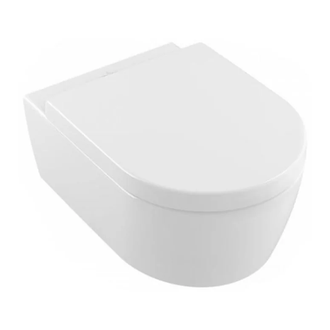 Унитаз подвесной Villeroy & Boch Avento DirectFlush (с сиденьем Soft Close) (5656HR01) фото 1 Aquada.com.ua