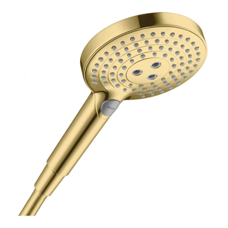 Ручний душ Hansgrohe Raindance Select S 120 3jet EcoSmart 9L, Polished Gold Optic (26531990)