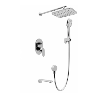 Душевая система скрытого монтажа Devit Soul (цвет - хром) (1824SP) фото 1 Aquada.com.ua