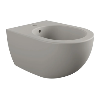Біде підвісне Flaminia MINIAPP 48,5x36 h27cm, укорочене, Cenere matt (AP219) (AP219CEN)