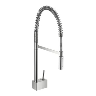 Axor Starck 240 Semi-Pro Змішувач для кухні, хром (10820000)
