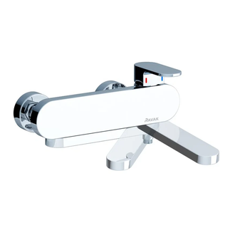 Смеситель для ванны настенный Ravak Chrome 150 мм (X070042) фото 1 Aquada.com.ua