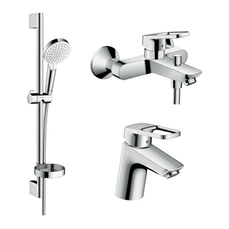 HANSGROHE Набор смесителей для ванны, умывальник Logis Loop  70 (1042019) фото 1 Aquada.com.ua