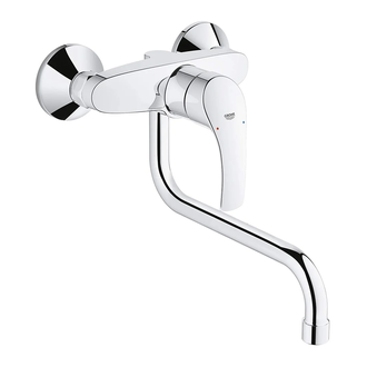 GROHE Одноважільний змішувач для мийки Eurosmart  (32224002) фото 1 Aquada.com.ua