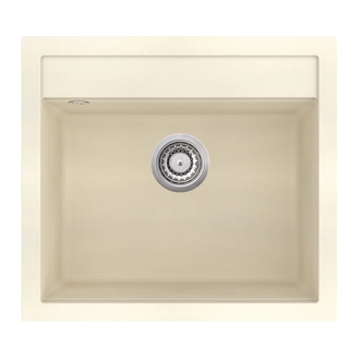 Helika Quadro SQQ 100 мийка, бежева (SQQ100-113)