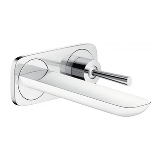 Смеситель для раковины, однорычажный Hansgrohe PuraVida (цвет - хром) (15084000) фото 1 Aquada.com.ua