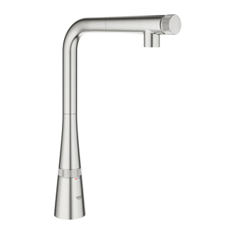 Змішувач для кухні з висувним виливом Grohe Zedra SmartControl (31593DC2)