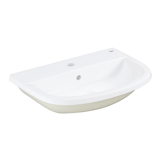 Раковина встраиваемая в столешницу сверху Grohe Bau Ceramic 56 х 40 см (39422000) фото 1 Aquada.com.ua