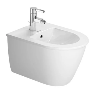 Биде подвесное Duravit Darling New 48,5х36,5 см, цвет белый (укороченное) (2256150000) фото 1 Aquada.com.ua