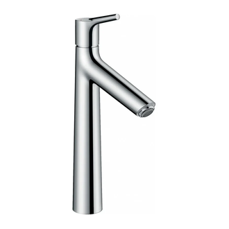 Змішувач для умивальника Hansgrohe Talis S 190 без донного клапана, хром (72032000)